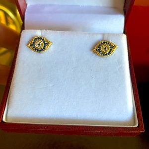 evil eye earrings